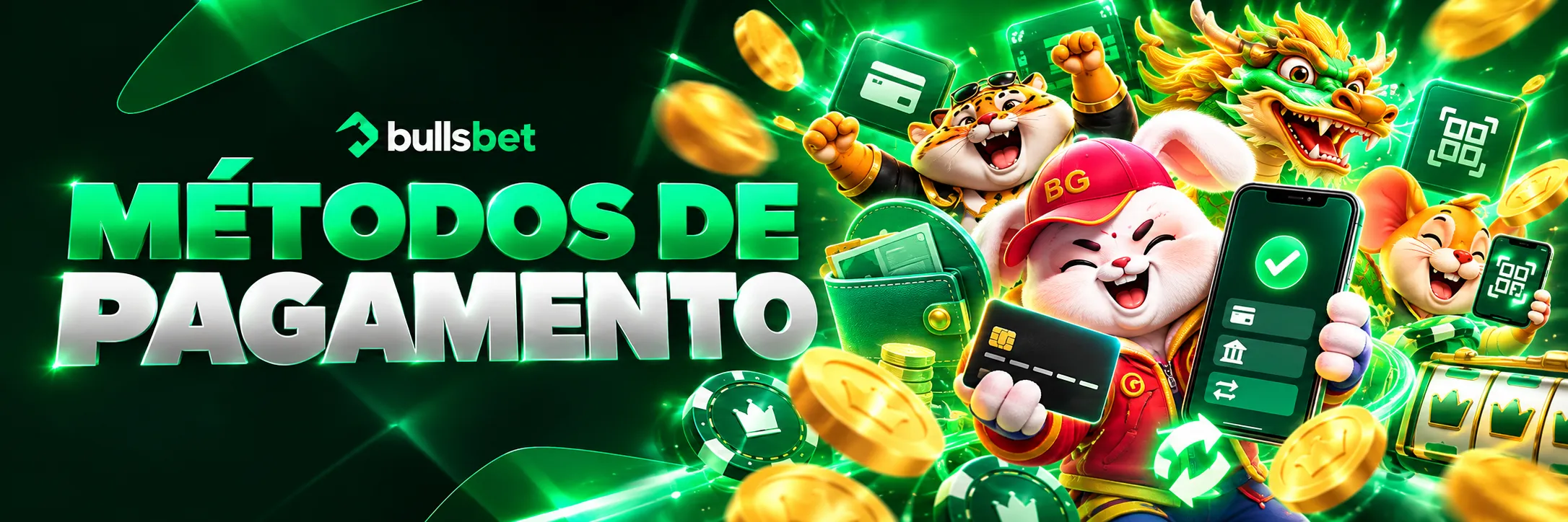 Métodos de pagamento Bullsbet